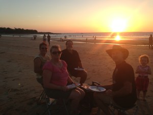 Dinner on Mindil Beach